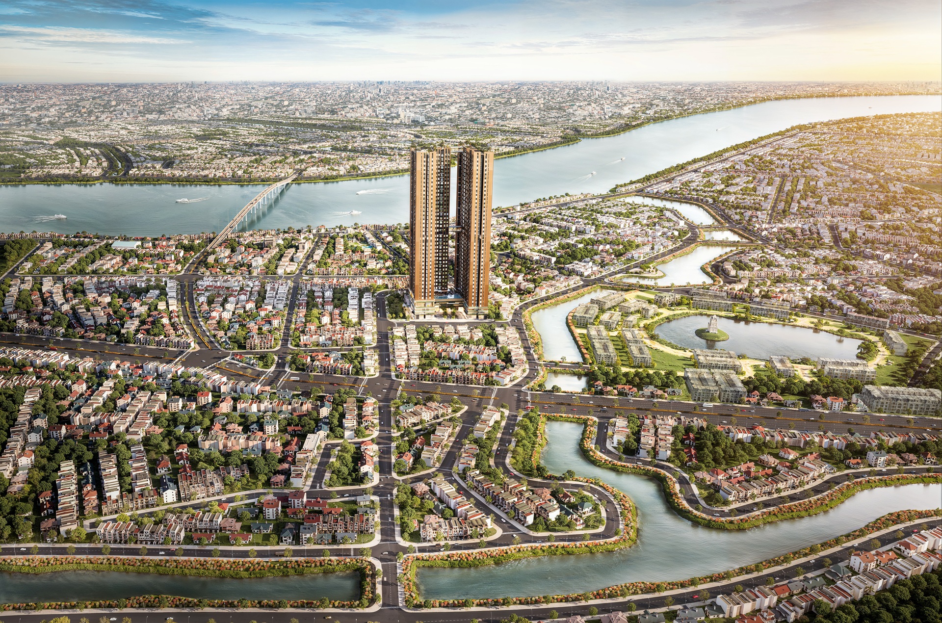 Phối cảnh dự án A&T Sky Garden