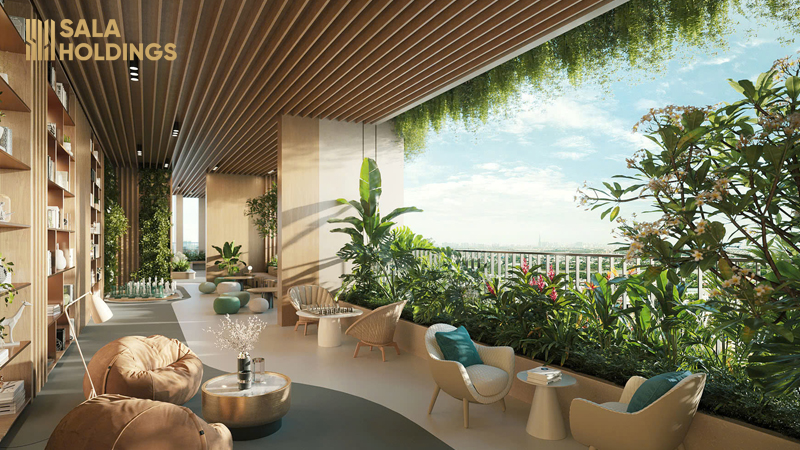 Không gian bên trong căn hộ The Emerald Garden View 2